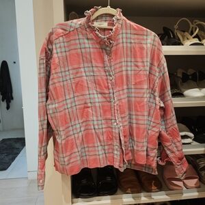 Etoille By Isabel MARANT PLAID TOP